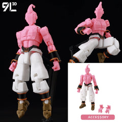9L3D Printed Dragon Ball Son Goku Vegeta Beerus Frieza Anime Lucky13 Dummy13 Titan13 Action Figures Multi-Jointed Movable Toys
