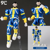 9L3D Lucky 13 Invincible Boy Conquer Omni Action Figure 3D Printed Anime Model Multi-Jointed Poseable Collectible Toy Gift Fan