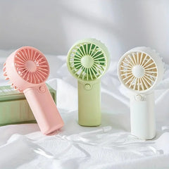 Protable Mini Fan Convenient Creative Small Fan Handheld Pocket Hand-held Fan Lightweight Adjustable Cute Small Fa