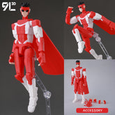 9L3D Lucky 13 Invincible Boy Conquer Omni Action Figure 3D Printed Anime Model Multi-Jointed Poseable Collectible Toy Gift Fan
