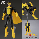 9L3D Lucky 13 Invincible Boy Conquer Omni Action Figure 3D Printed Anime Model Multi-Jointed Poseable Collectible Toy Gift Fan