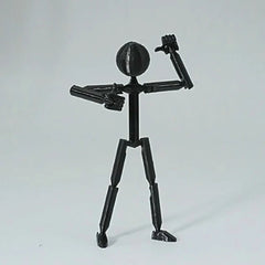 Multi Jointed Stickman Action Figure Movable 3D Printed Mannequin Model Poseable Doll Toy Gift UK