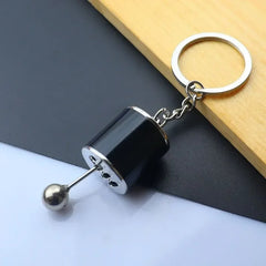 Creative Mini Auto Parts Car Wheel Keychain Auto Enthusiast Metal Keyring Accessories Key Ring Chain for Men Woman Lover Gift