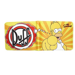 Popular Cartoon Wallet PU Leather Shourt Purse with Zipper Coin Pocket