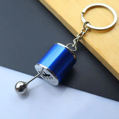 Creative Mini Auto Parts Car Wheel Keychain Auto Enthusiast Metal Keyring Accessories Key Ring Chain for Men Woman Lover Gift