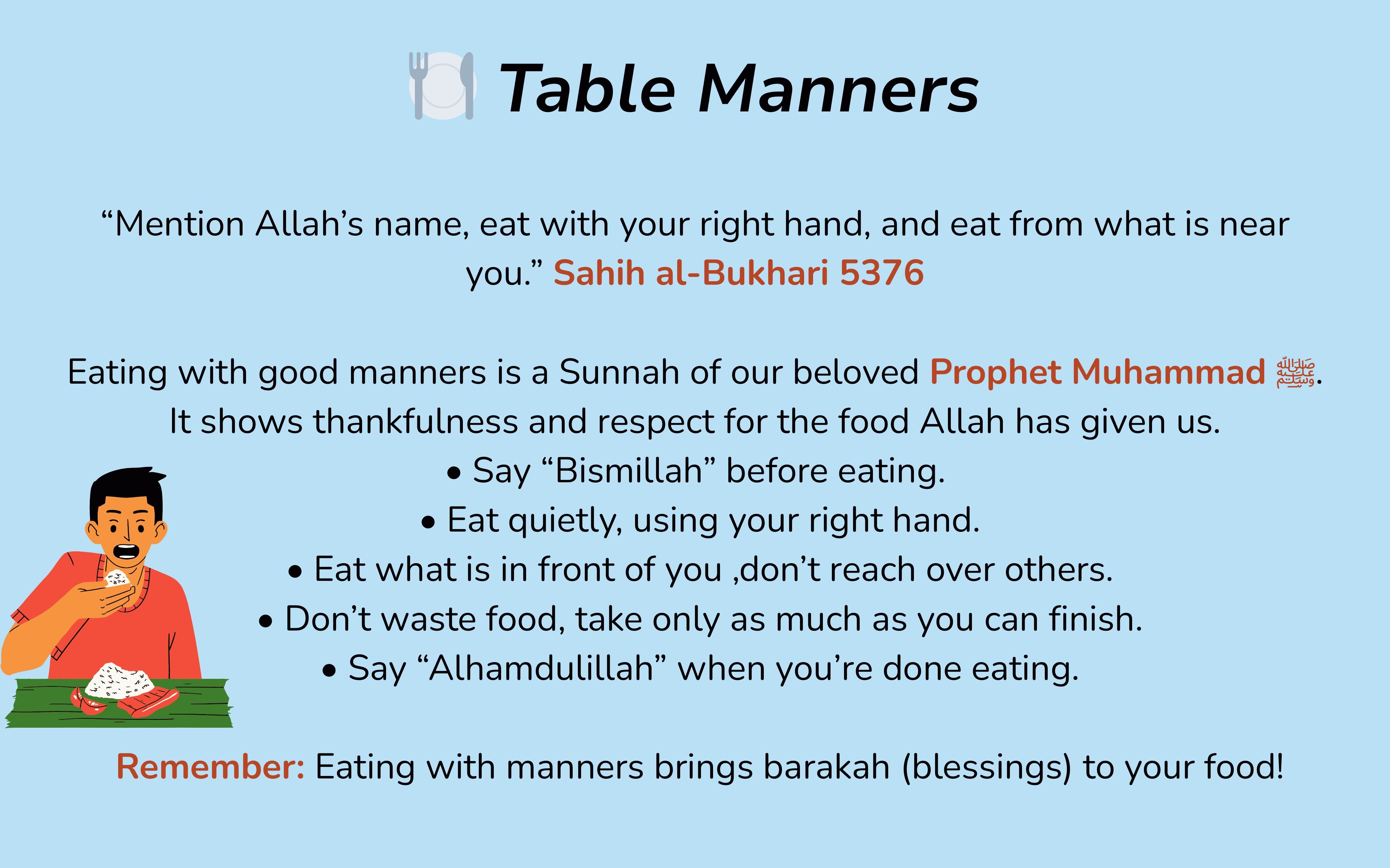 Manners That's Please Allah