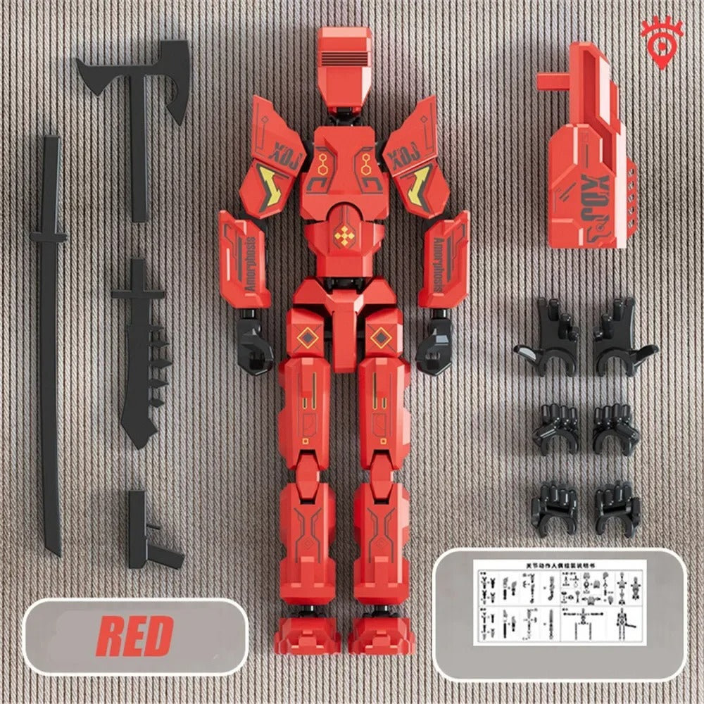 New Mecha Titan 13 Action Figures T13 Figure Multi-Jointed Movable Lucky 13 Action Figure Nova 13 Action Dummy Figure