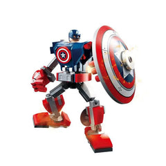 Superhero Bricks Avengers Thor Iron Man Thanos Assemble Compatible Action Figure Toy Building Blocks Model Ornament