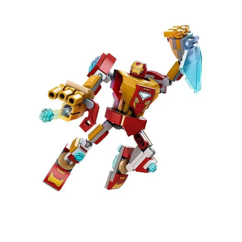 Superhero Bricks Avengers Thor Iron Man Thanos Assemble Compatible Action Figure Toy Building Blocks Model Ornament