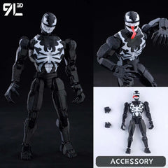 9L3D Printed Deadpool Wolverine Anime Characters Lucky Dummy 13 Action Figures Multi-Jointed Movable Shapeshift Mannequin Toys