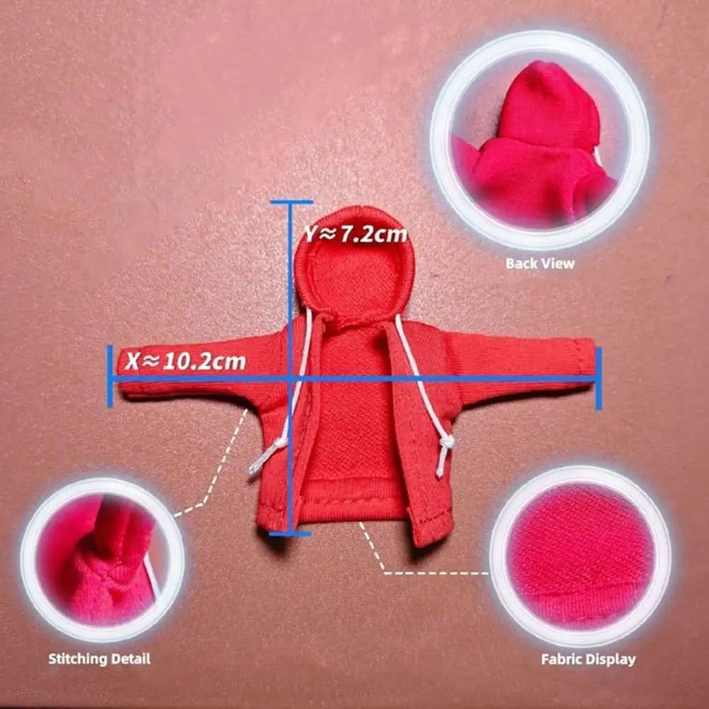 Action Doll Clothing Action Doll Hoodie 3d Printed Robot Action Figure Hoodie with Articulated Dummy Figurine Multi-jointed