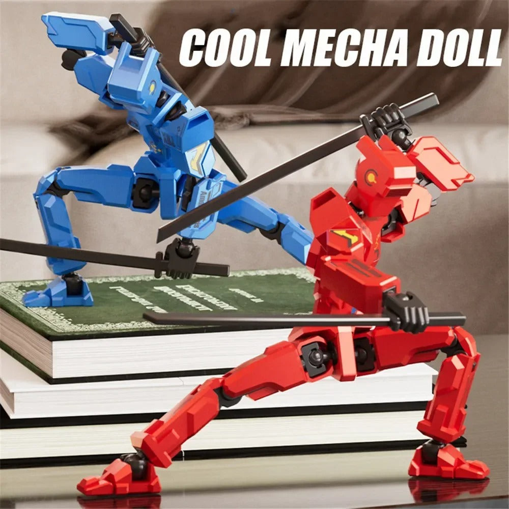 New Mecha Titan 13 Action Figures T13 Figure Multi-Jointed Movable Lucky 13 Action Figure Nova 13 Action Dummy Figure