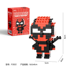 Disney Spider Man Building Block Deadpool&Venom Iron Man figure Marvel Legends Cartoon Character Model Toys for Children Gifts