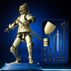 Knight Paladin Action Figure 13 Joint Movable Robot 3D Printed Model Toy Collectible Kids Gift UK