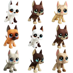 Original pet lps Bobble head toys great dane dogs Rare pet girl's collection old Gen 3 toys