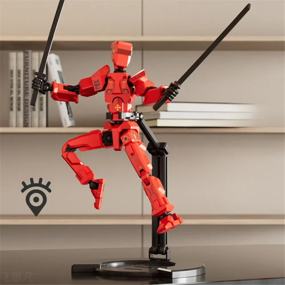 New Mecha Titan 13 Action Figures T13 Figure Multi-Jointed Movable Lucky 13 Action Figure Nova 13 Action Dummy Figure