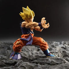 15cm Anime Style Saiyan Warrior Action Figure Battle Pose PVC Collectible Model Toy Decoration Gift UK