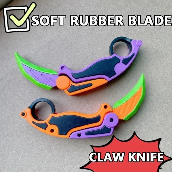 Anti Stress Gravity Stress Relief Toys Teenager Toy Knife Plastic 3D Printing Portable Anti-stress Carrot Cheap Anxiety Hobbies