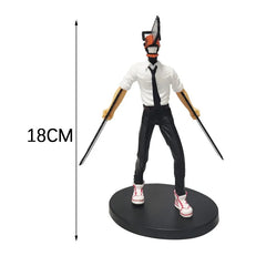 The Chainsaw Man Denji Anime Figure Denji/Power Action Figure 1560 Chainsaw Man Denji Figurine Adult Collectible Model Doll Toy