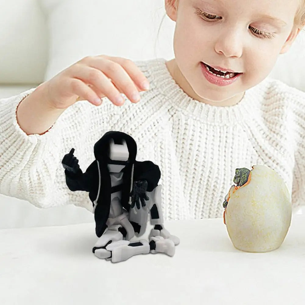 Action Doll Clothing Action Doll Hoodie 3d Printed Robot Action Figure Hoodie with Articulated Dummy Figurine Multi-jointed