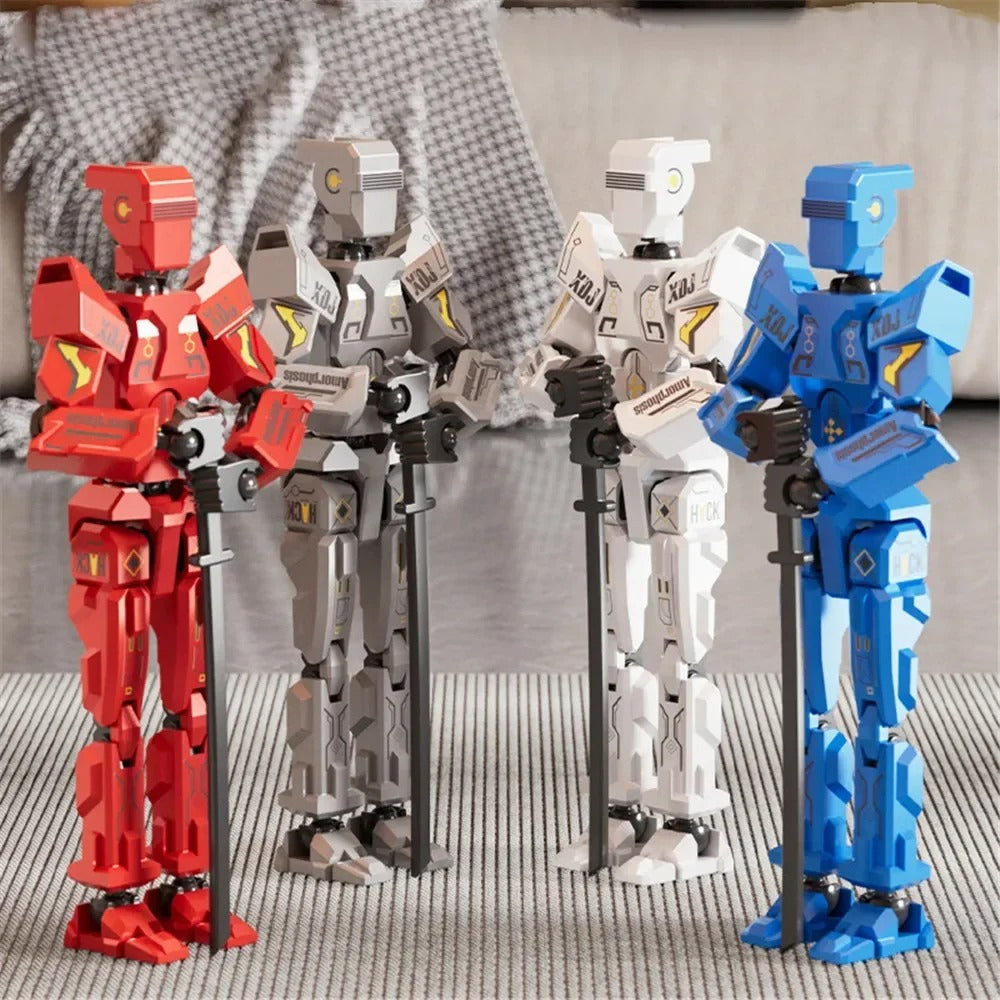 New Mecha Titan 13 Action Figures T13 Figure Multi-Jointed Movable Lucky 13 Action Figure Nova 13 Action Dummy Figure