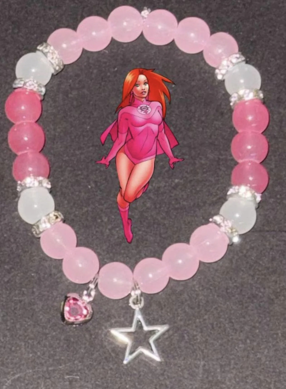 Handmade Invincible Mark and Atomic Inspired Design Bracelet for Him/Her Gift Theme Song