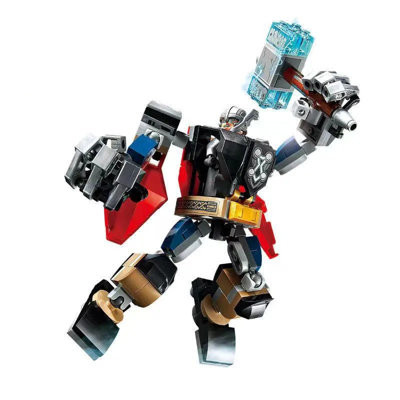 Superhero Bricks Avengers Thor Iron Man Thanos Assemble Compatible Action Figure Toy Building Blocks Model Ornament