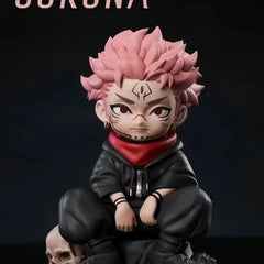 Jujutsu Kaisen Figure Itadori Yuji Gojo Satori Fushiguro Megumi Kugisaki Kawaii Toy Car Decoration PVC Model Gift