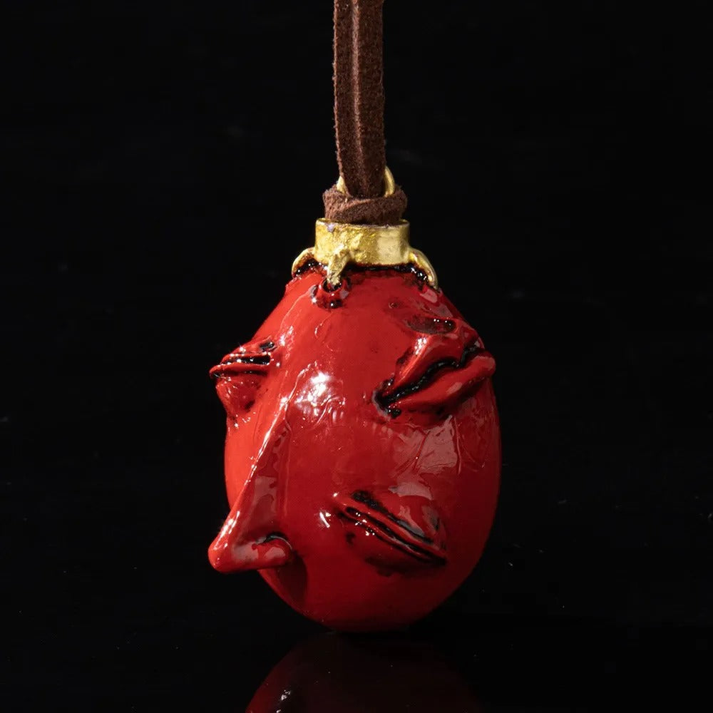 Anime Charms Griffith Egg Of King Necklace Cosplay The Golden Age Arc 1997 Behelit Pendant Costume Prop Fans Gift