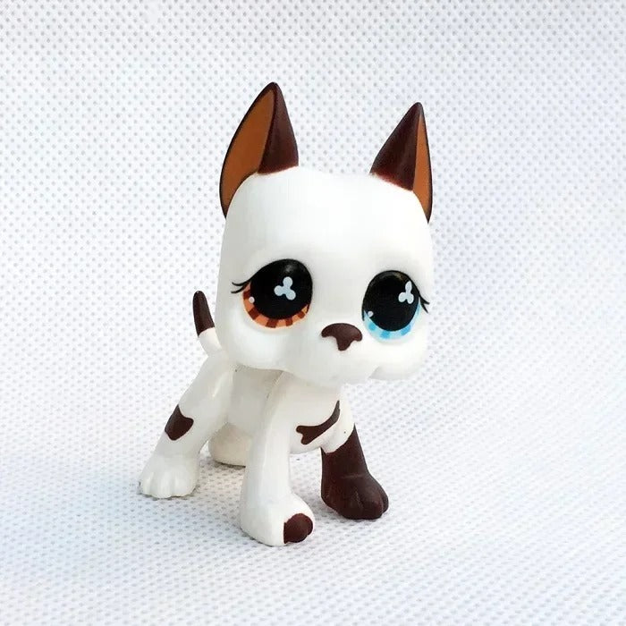 Original pet lps Bobble head toys great dane dogs Rare pet girl's collection old Gen 3 toys