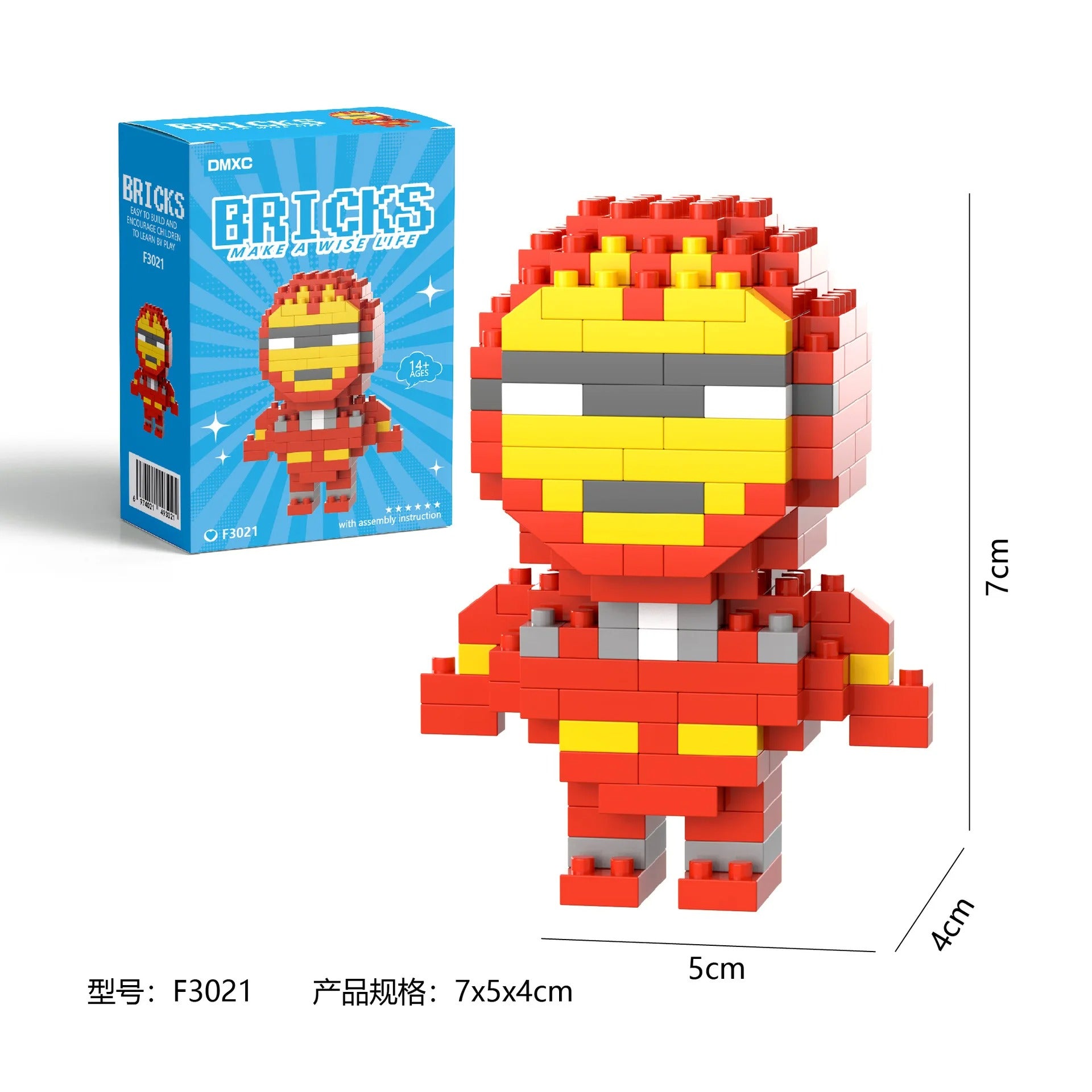 Disney Spider Man Building Block Deadpool&Venom Iron Man figure Marvel Legends Cartoon Character Model Toys for Children Gifts