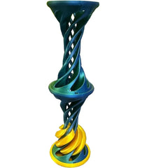 Creative Anxiety Relaxing 3D Printed Gear Ball Gear Sphere Sensory Needs Spin Ball Rotary Fidget Toy Stress Ball for Kids