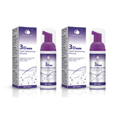 50ml 3D Mousse Toothpaste Teeth Whitening Removing Yellow Teeth Cleaning Tooth Stain Oral Fresh Tooth Care Product 2024 New