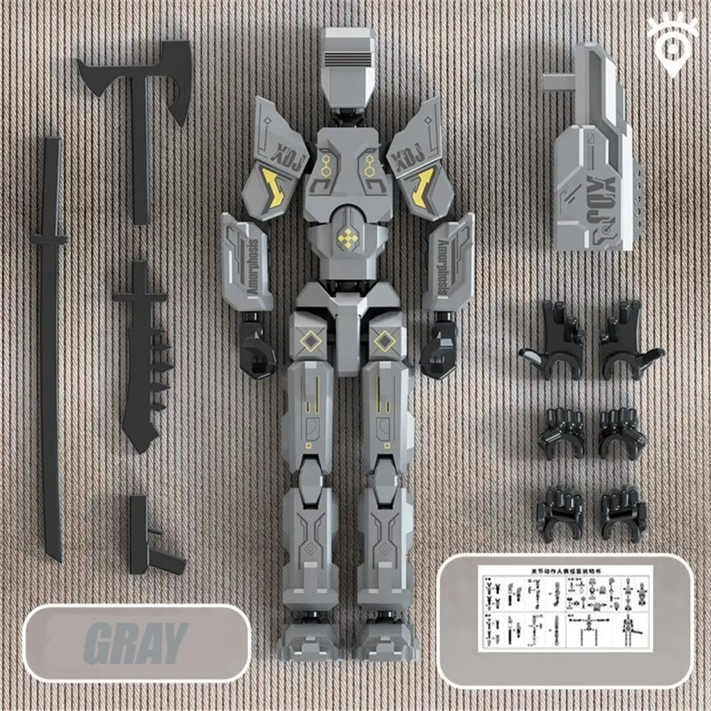 New Mecha Titan 13 Action Figures T13 Figure Multi-Jointed Movable Lucky 13 Action Figure Nova 13 Action Dummy Figure